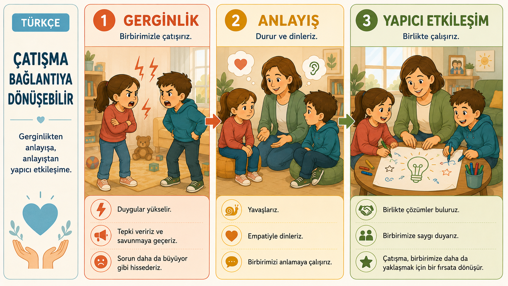 Çatışma Bağlantıya Dönüşebilir