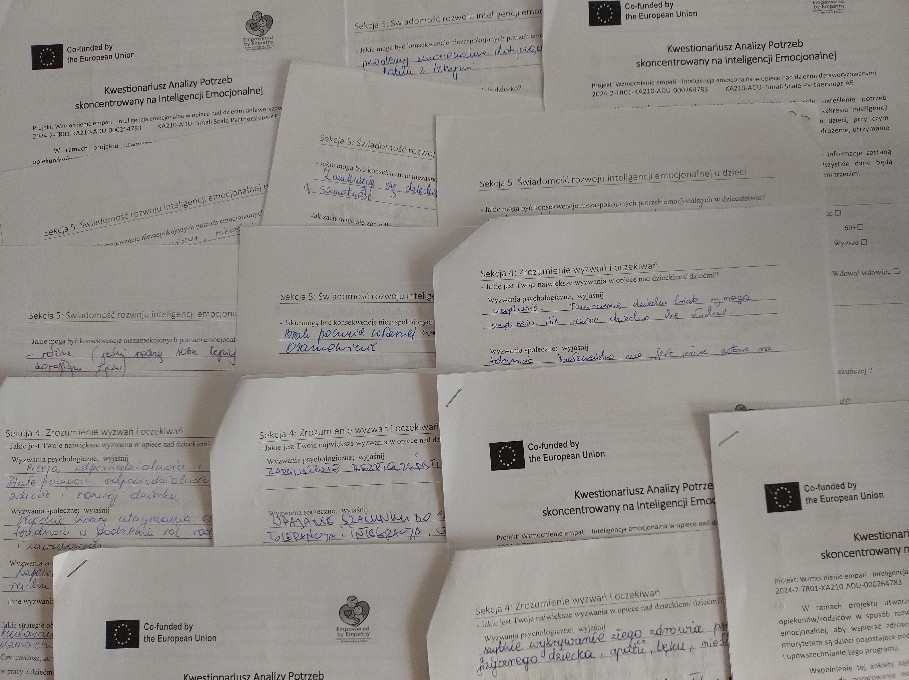 Duygusal Zekâ Odaklı İhtiyaç Analizi Anketi Lehçeye çevrilmiştir. Lehçe başlığı: Kwestionariusz Analizy Potrzeb skoncentrowany na Inteligencji Emocjonalnej.